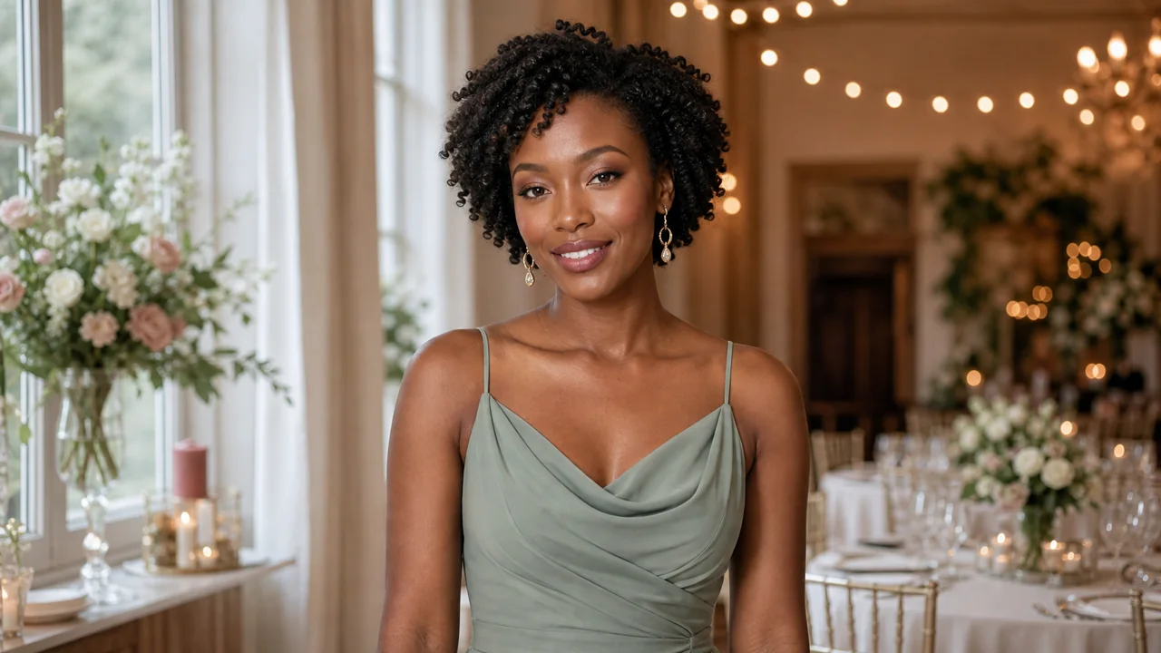 Planning soft polished makeup for a wedding guest outfit