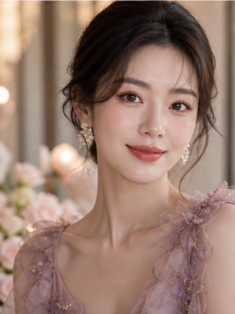 結婚式ゲストメイクのメイク参考画像