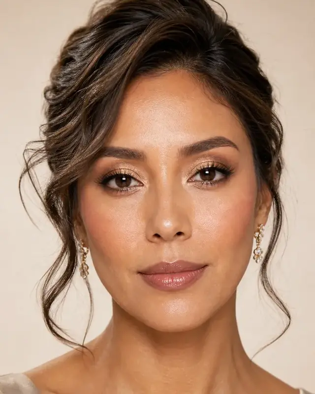 Champagne Gala makeup reference