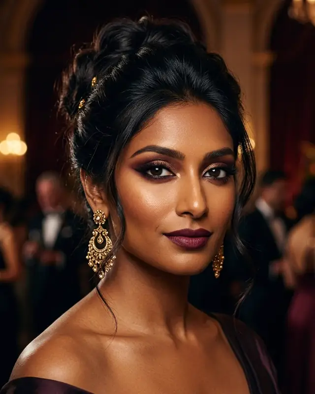 Polished Evening makeup reference