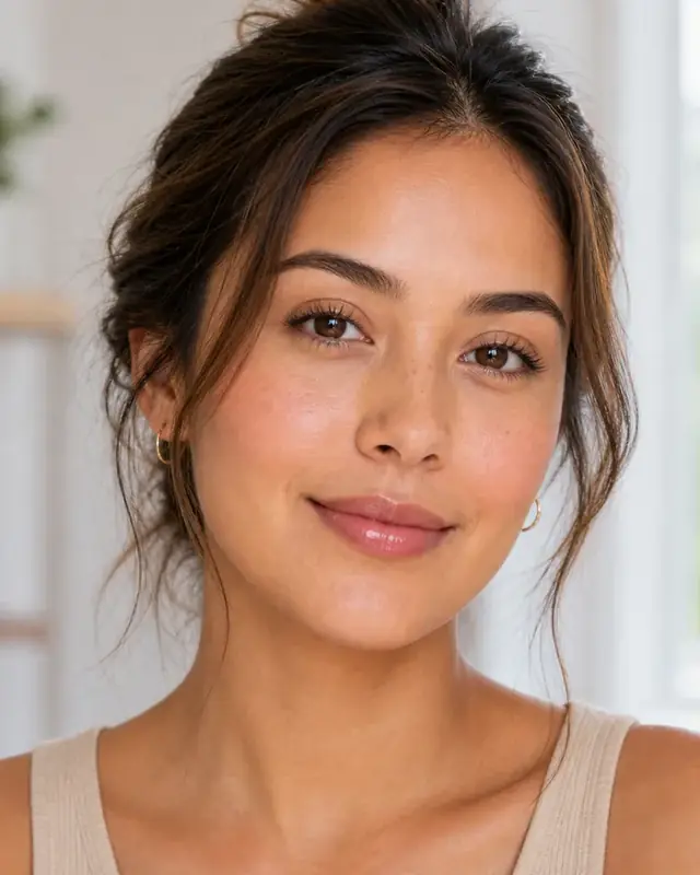 Make-up Referenz für Fünf-Minuten-Look