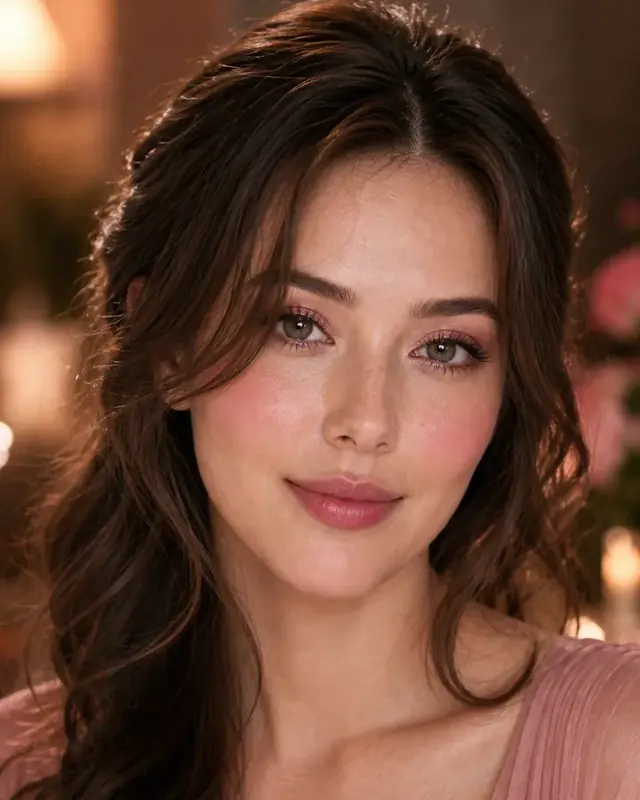 Romantic Pink makeup reference
