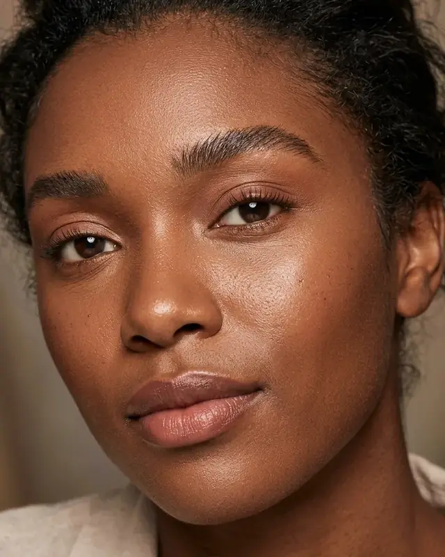 No-Makeup Look makeup reference