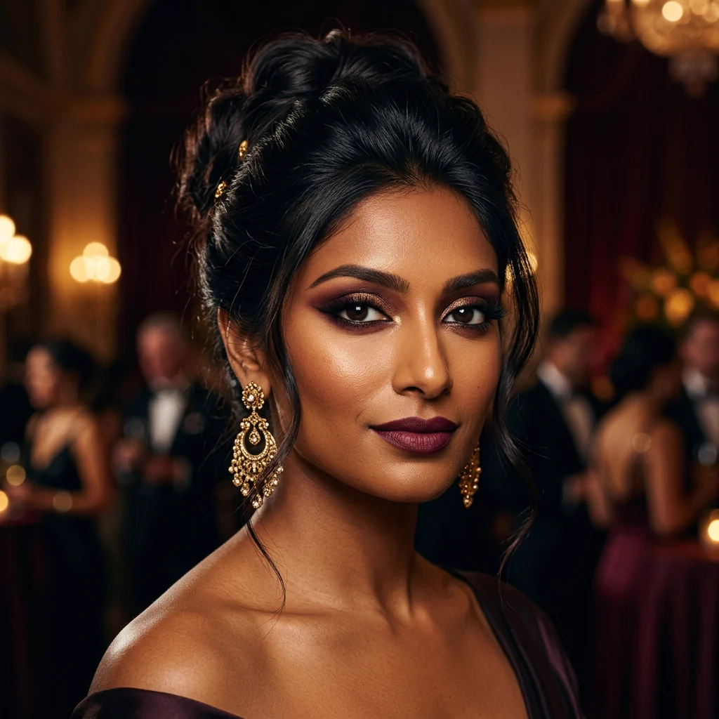 Prom Makeup: Long-wear detail