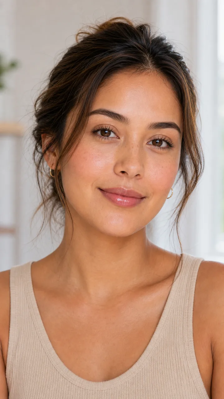 No-Makeup Makeup Look: Wearability check