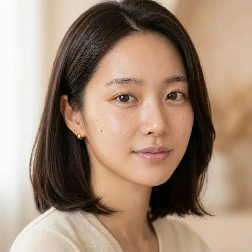 アップロード前のセルフィー