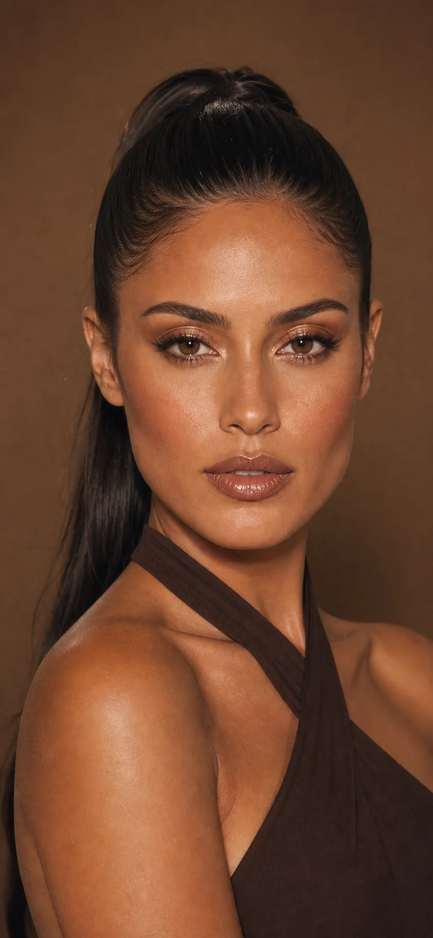 Bronze Glam makeup reference