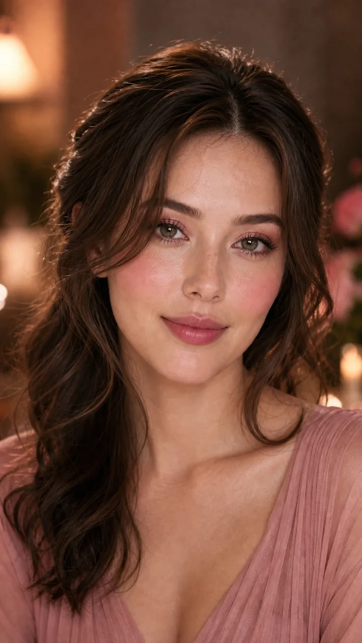 Romantic Pink makeup reference