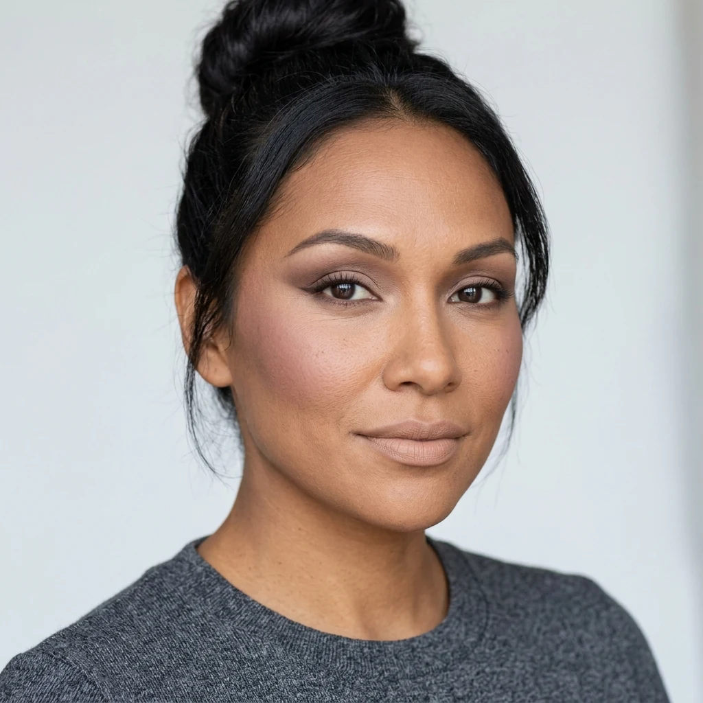 Hooded Eyes Lift makeup reference