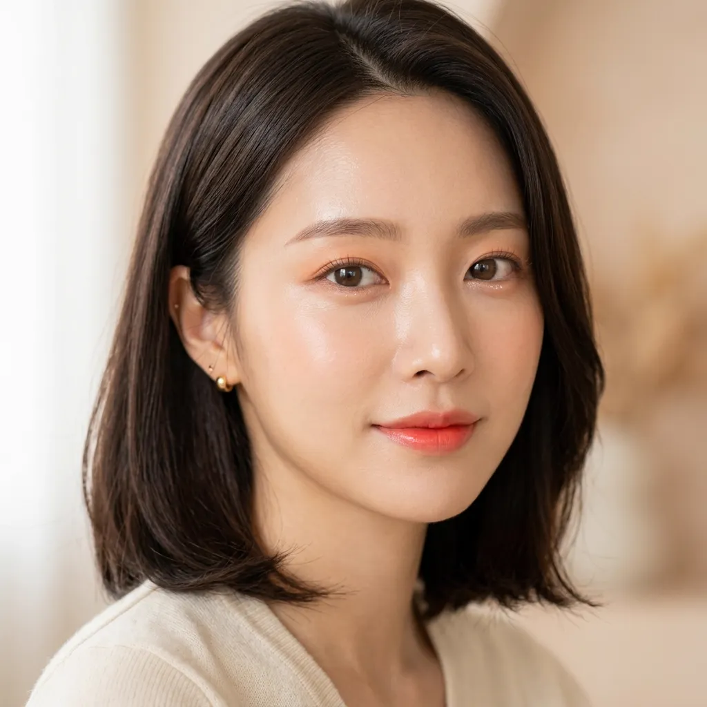 グラススキンメイク：韓国風メイクを自分の顔で選ぶ | AI Beauty Stylist